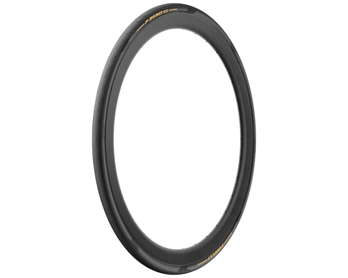 Pirelli Tires|P Zero Race TLR Tubeless Road Tire (Black/Gold) (700c) (28mm) (SmartEVO/SpeedCore)