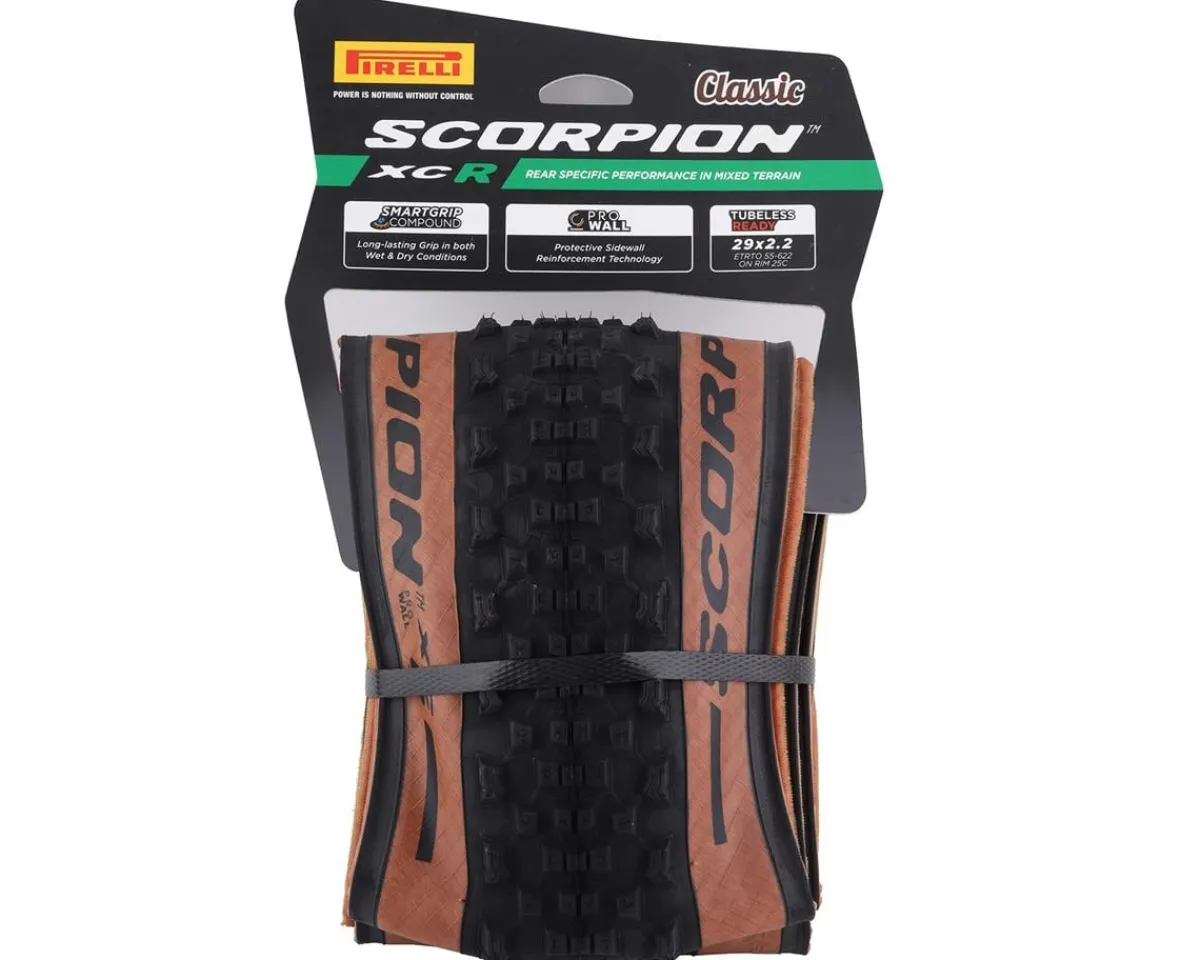 Pirelli Tires|Scorpion XC R Tubeless Mountain Tire (Tan Wall) (29") (2.2") (Smartgrip/Prowall)