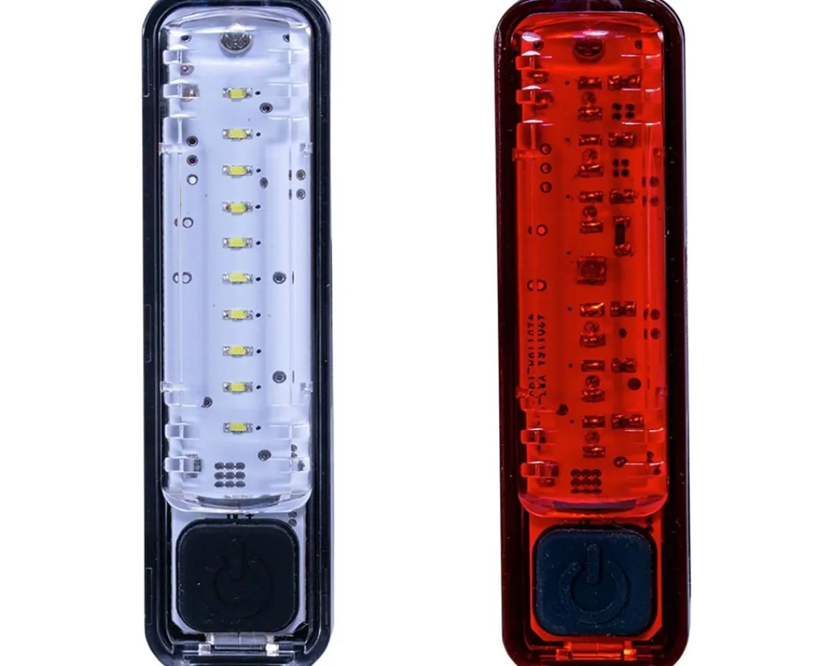 Planet Bike Bike Lights|Shiner 70 Headlight/Tail Light Set (Black)