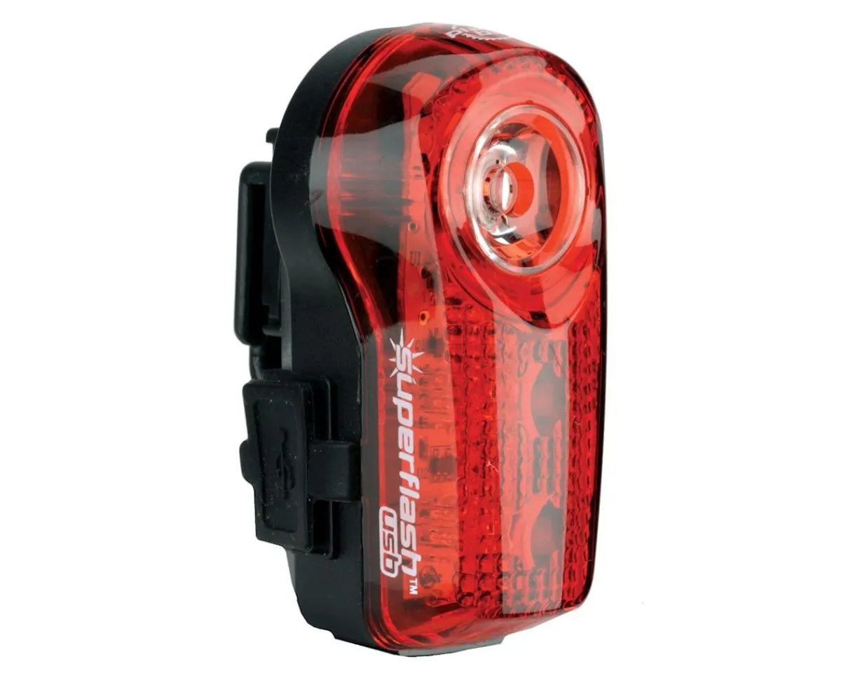 Planet Bike Bike Lights|Superflash Tail Light (Red/Black)