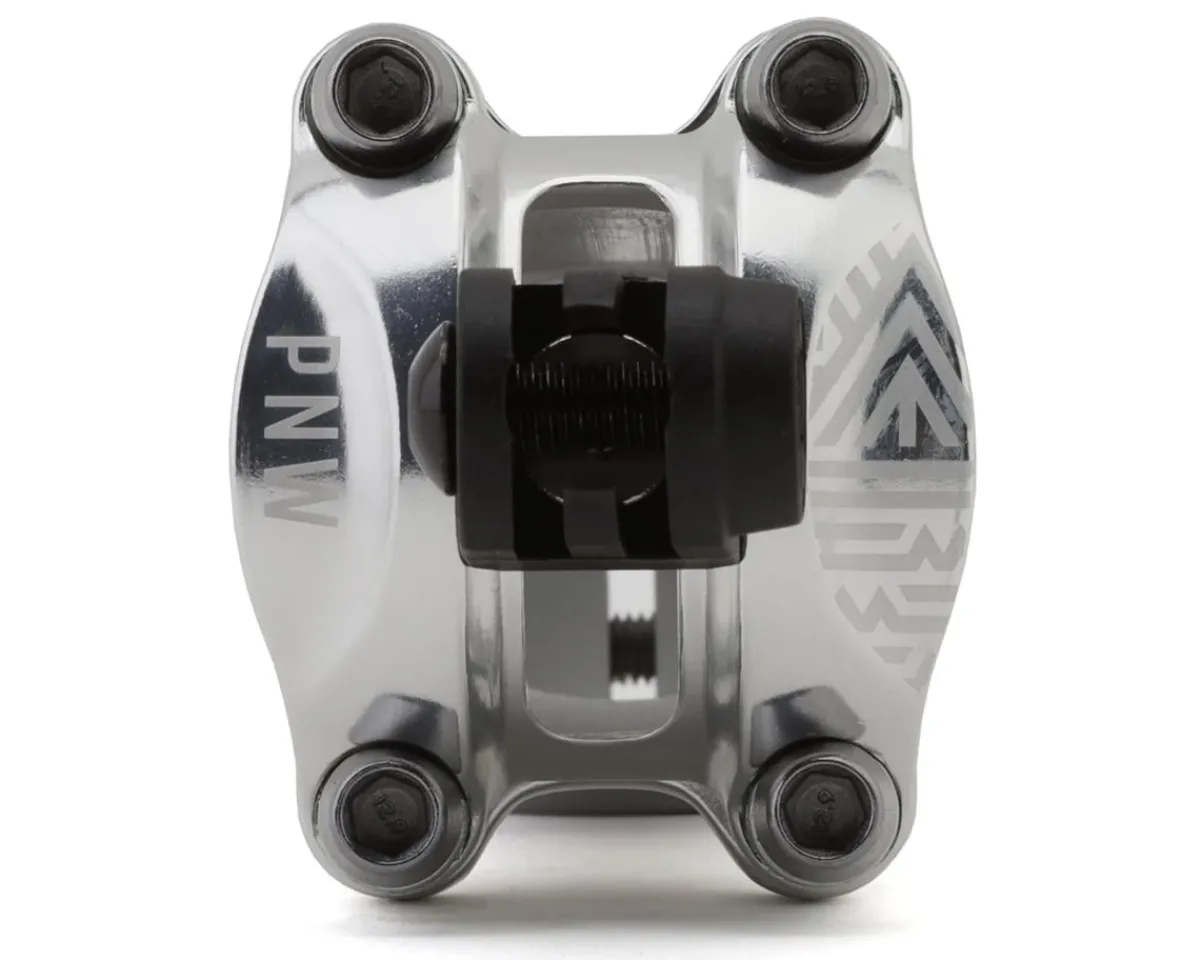 PNW Components Stems & Parts|Coast Stem (LTD Edition Silver) (31.8mm) (90mm) (7°) (w/ GoPro Mount)