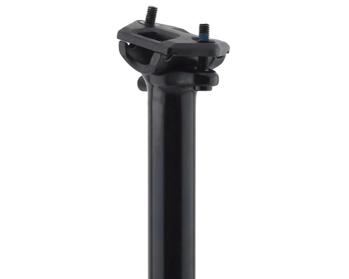 PNW Components Seatposts & Clamps|Coast Suspension Dropper Seatpost (Black) (30.9mm) (400mm) (External Routing) (120mm) (Remote Not Included)
