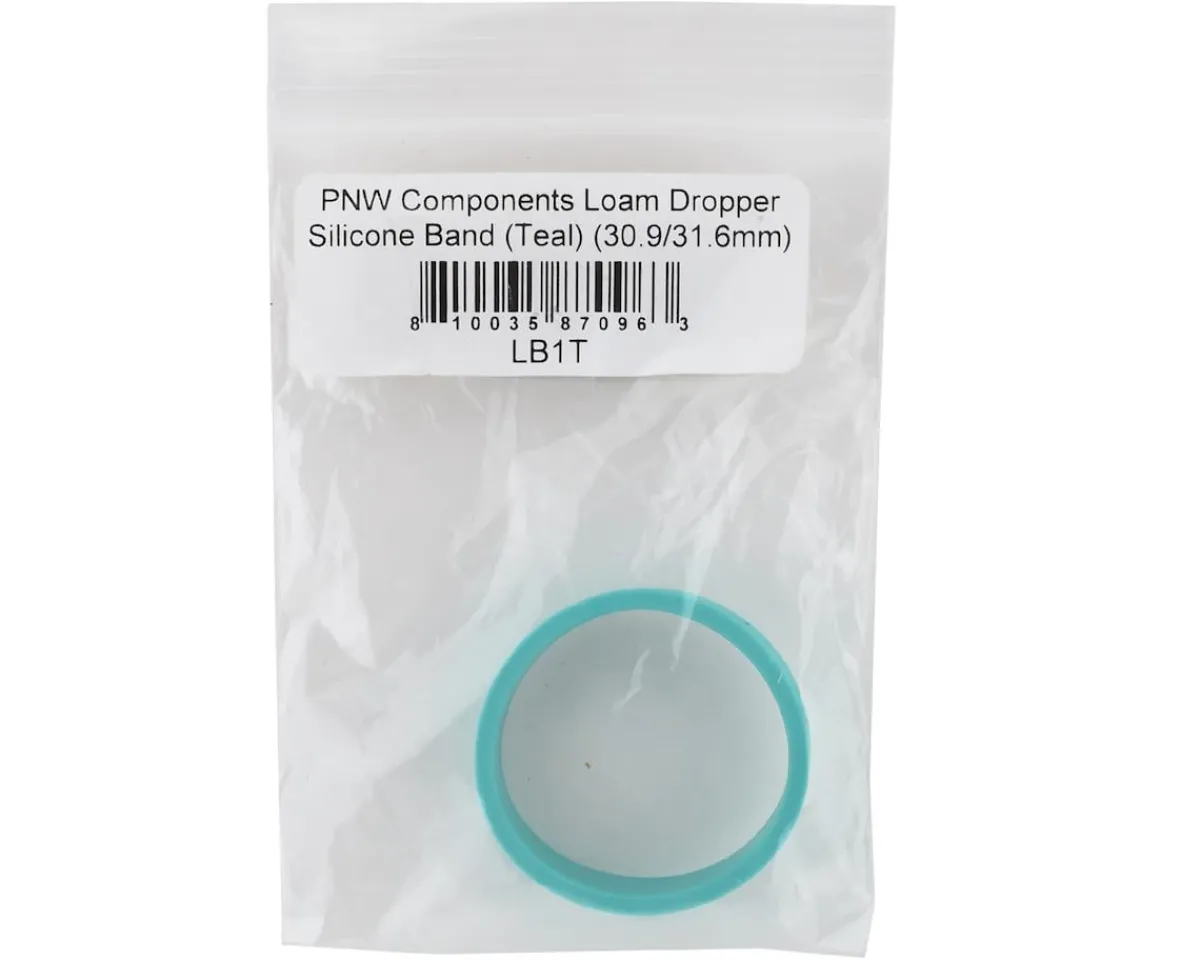 PNW Components Seatposts & Clamps|Loam Dropper Silicone Band (Teal) (30.9/31.6mm)