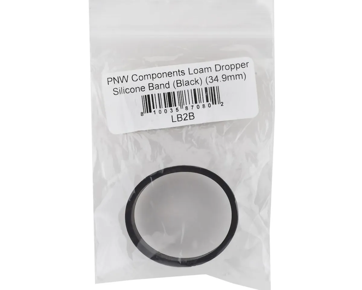 PNW Components Seatposts & Clamps|Loam Dropper Silicone Band (Black) (34.9mm)