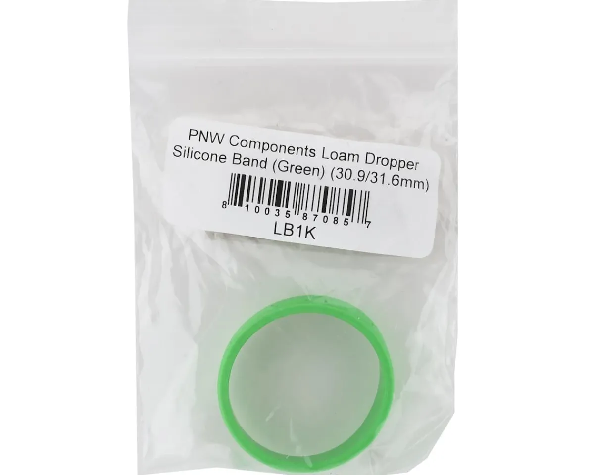 PNW Components Seatposts & Clamps|Loam Dropper Silicone Band (Green) (30.9/31.6mm)