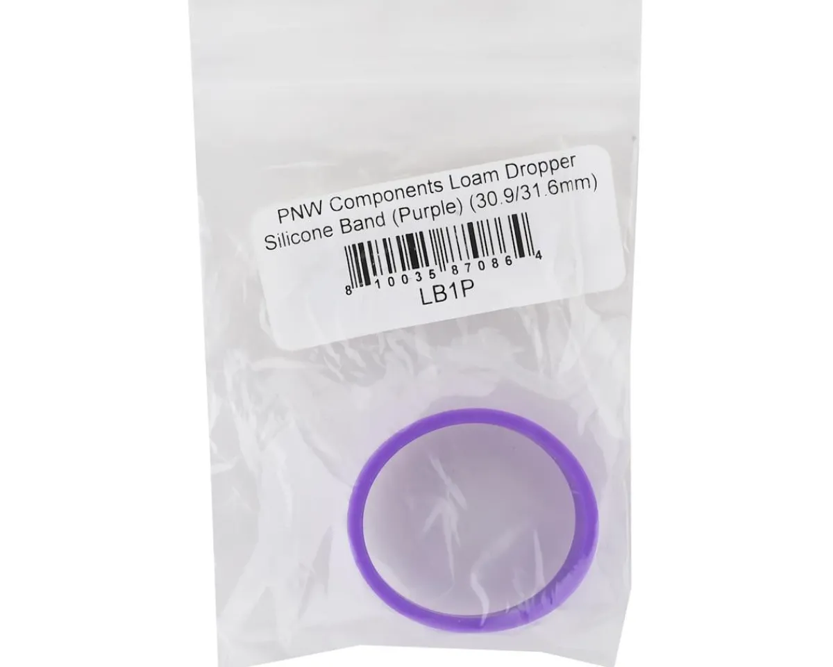 PNW Components Seatposts & Clamps|Loam Dropper Silicone Band (Purple) (30.9/31.6mm)