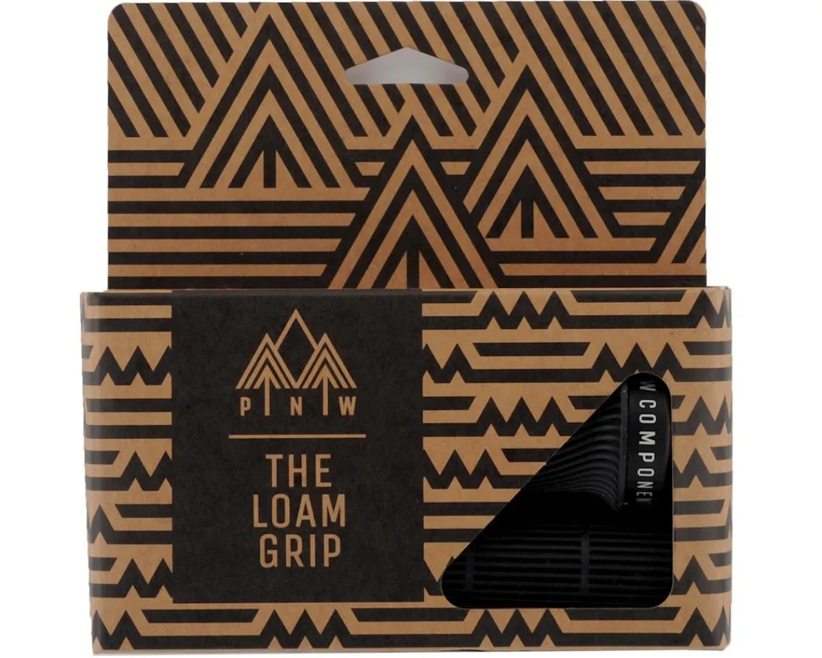 PNW Components Grips & Handlebar Tape|Loam Mountain Lock-On Grips (Blackout Black) (Regular)