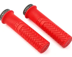 PNW Components Grips & Handlebar Tape|Loam Mountain Lock-On Grips (Really Red) (Regular)