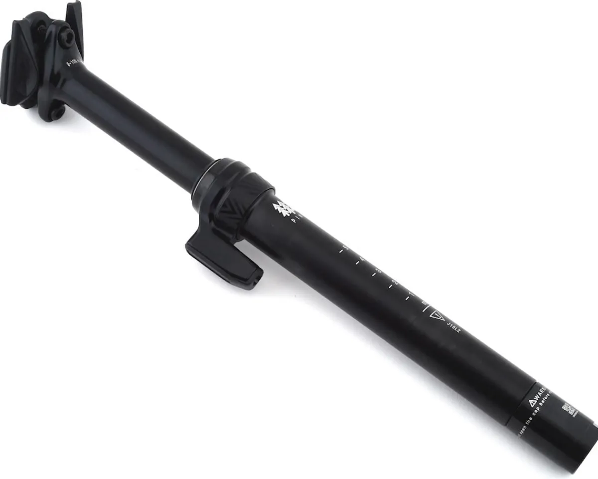 PNW Components Seatposts & Clamps|Pine Dropper Seatpost (Black) (27.2mm) (348mm) (90mm) (External Routing) (Remote Not Included)