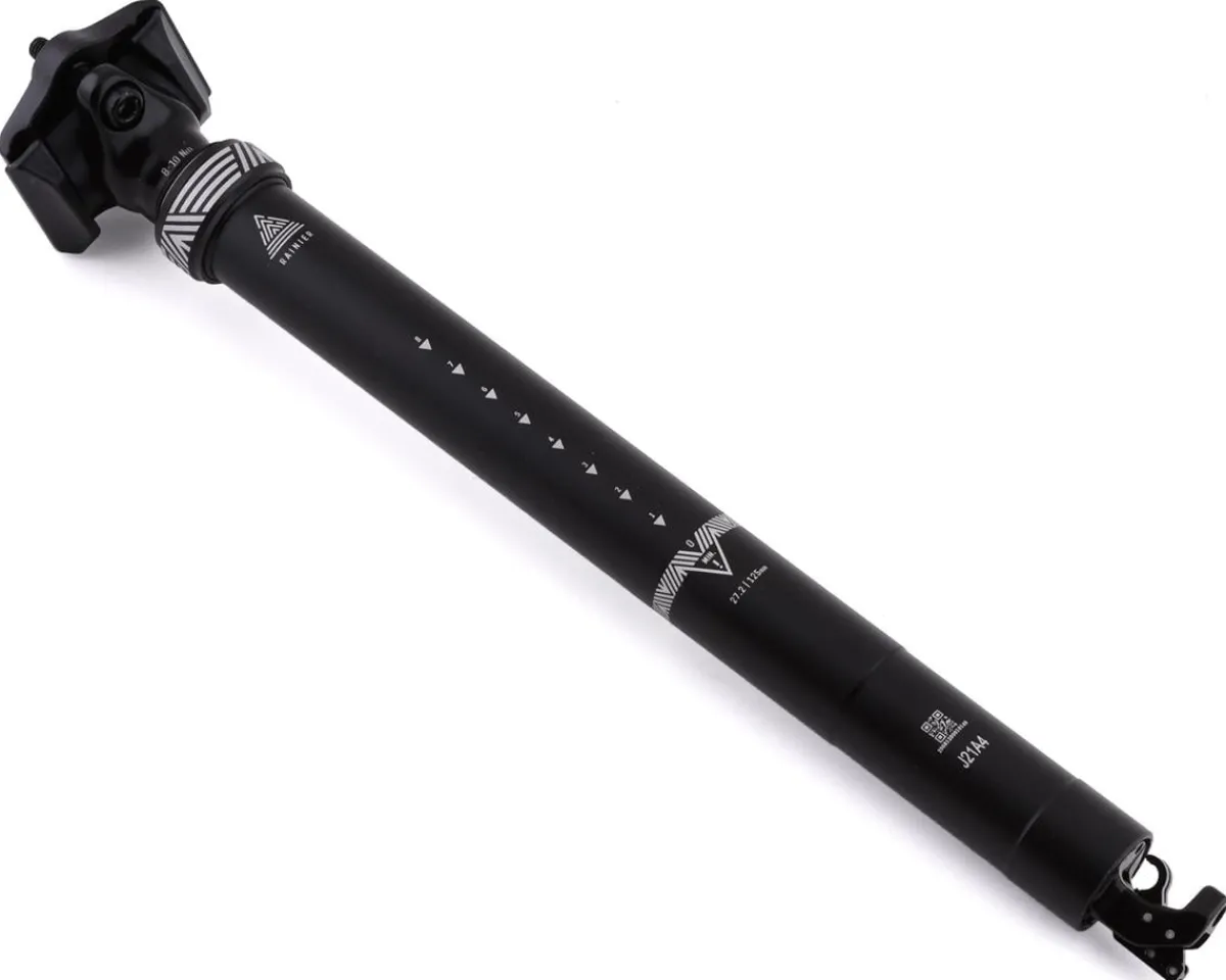 PNW Components Seatposts & Clamps|Rainier Gen 3 Dropper Seatpost (Black) (27.2mm) (452mm) (125mm) (Internal Routing) (Remote Not Included)