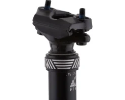 PNW Components Seatposts & Clamps|Rainier Gen 3 Dropper Seatpost (Black) (27.2mm) (452mm) (125mm) (Internal Routing) (Remote Not Included)
