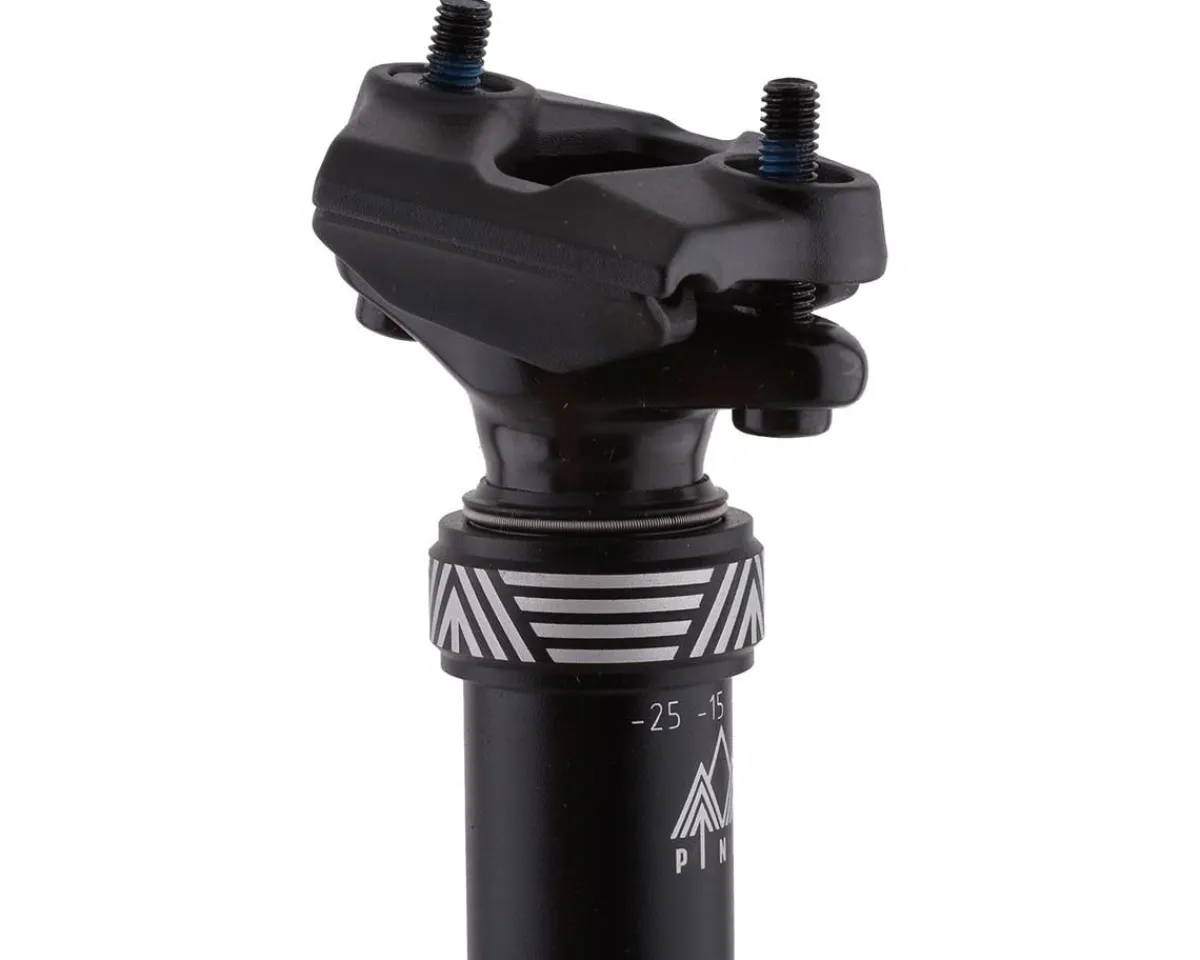 PNW Components Seatposts & Clamps|Rainier Gen 3 Dropper Seatpost (Black) (27.2mm) (452mm) (125mm) (Internal Routing) (Remote Not Included)