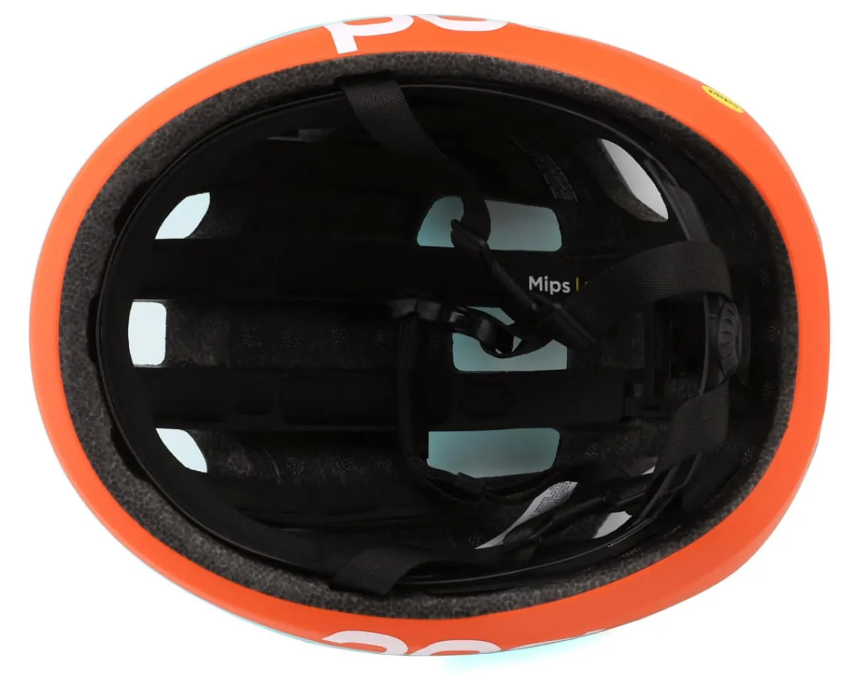 POC Helmets|Helmets|Amidal MIPS Helmet (Matte Indicolite Blue/Carnelian Orange) (S)