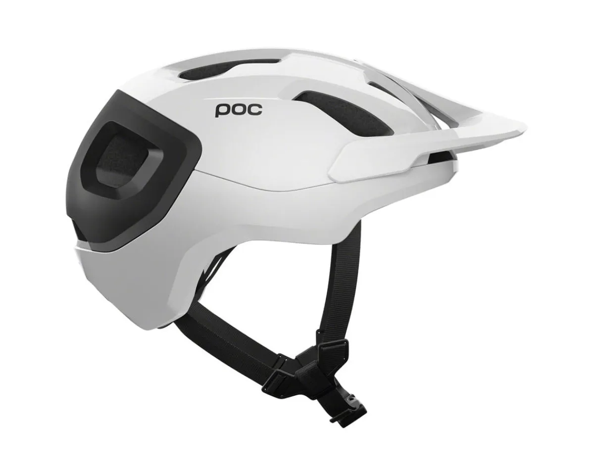 POC Helmets|Helmets|Axion Race MIPS Helmet (White/Matte Black) (L)