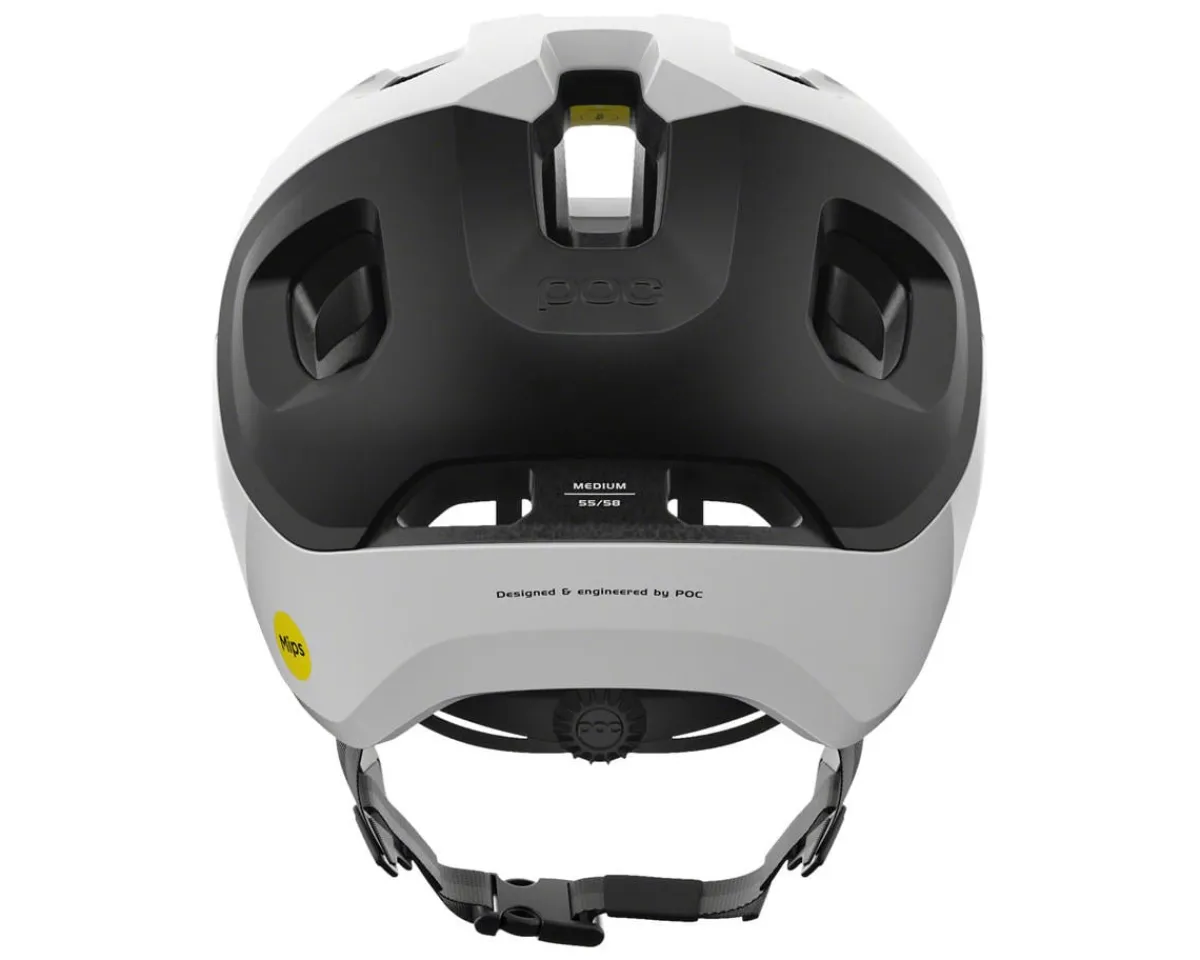 POC Helmets|Helmets|Axion Race MIPS Helmet (White/Matte Black) (L)