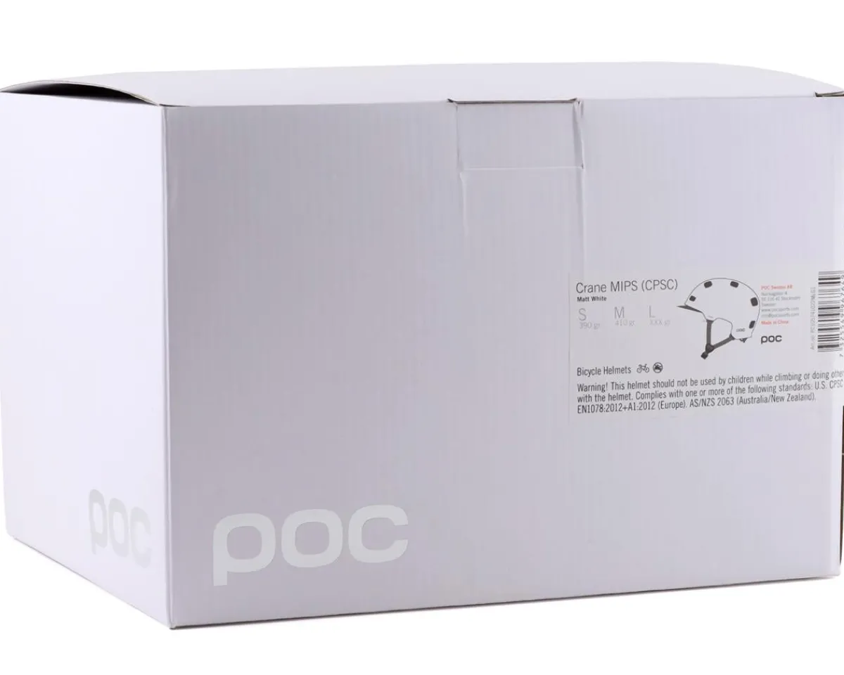 POC Helmets|Clothing Sale|Crane MIPS Helmet (Matte White) (M)