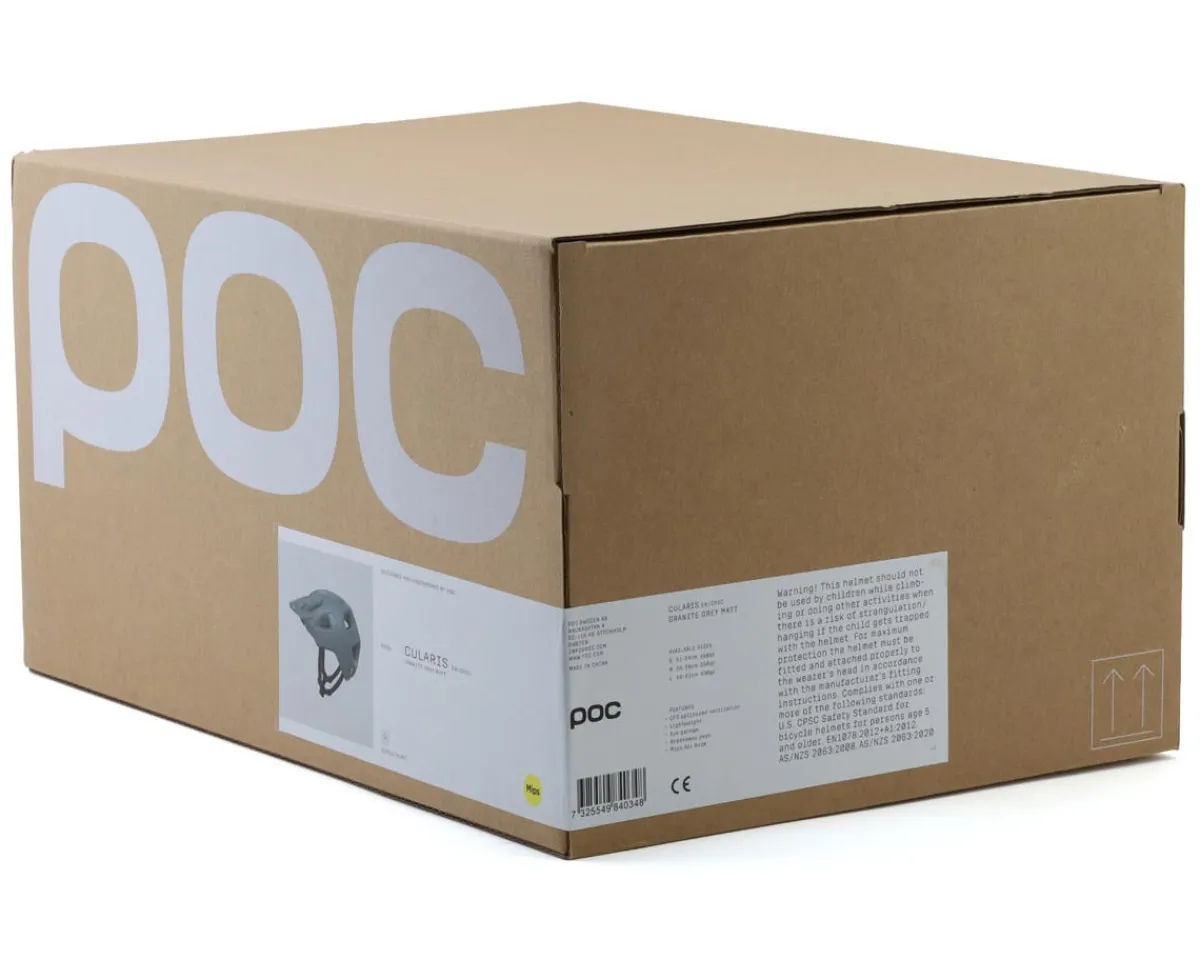 POC Helmets|Clothing Sale|Cularis MIPS Helmet (Granite Grey Matte) (S)