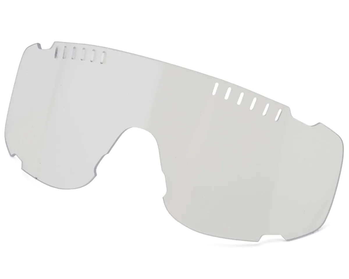 POC Sunglasses & Goggles|Devour Mid Sunglasses (Uranium Black) (Partly Sunny Silver/Clear) (Clarity Trail)