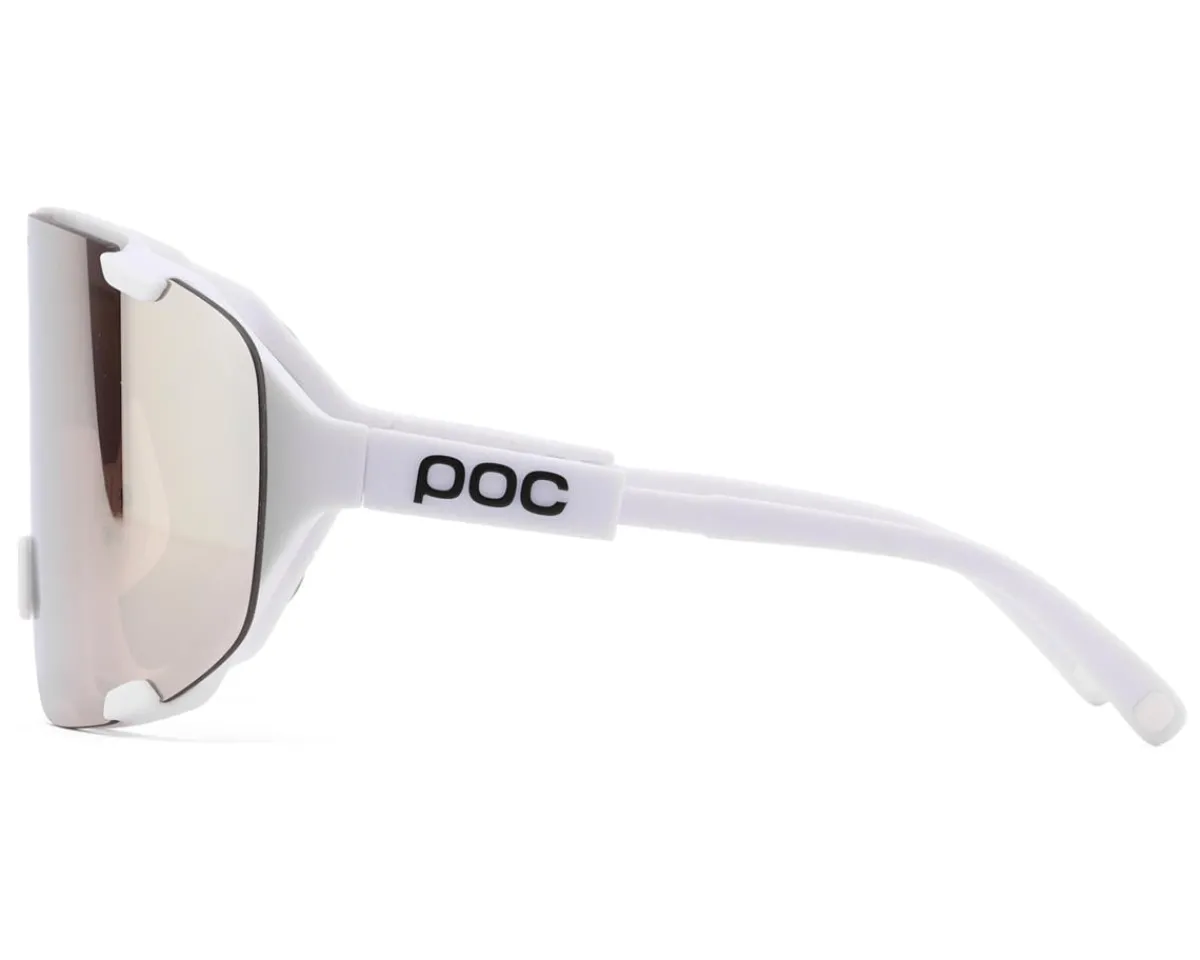 POC Sunglasses & Goggles|Devour Sunglasses (Hydrogen White) (Sunny Silver/Clear) (Clarity Road)