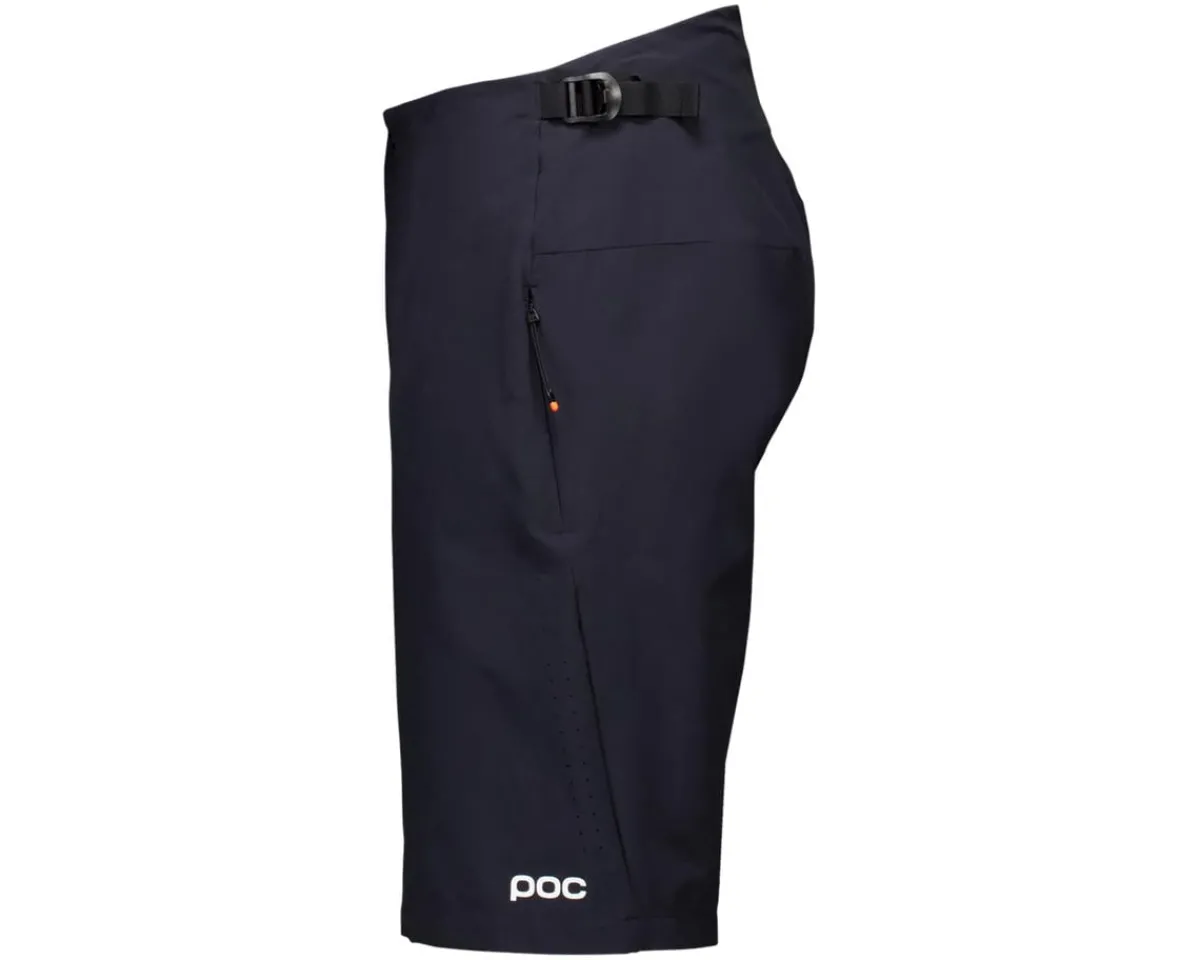 POC Shorts & Bibs|Motion Air MTB Shell Shorts (Uranium Black) (XL) (No Chamois)
