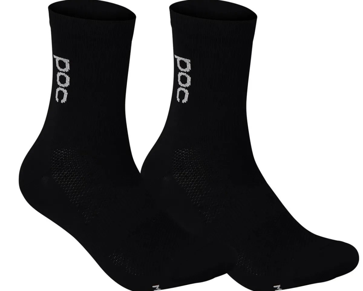 POC Clothing Accessories|Shoes, Socks, & Footwear|Soleus Lite Long Sock (Uranium Black) (S)