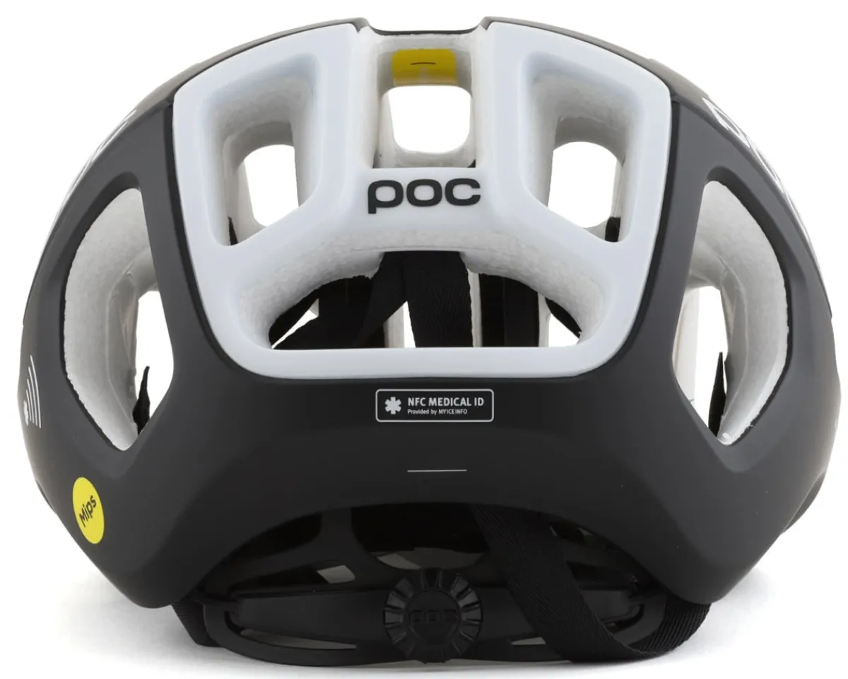 POC Helmets|Helmets|Ventral Air MIPS NFC Helmet (Uranium Black/Hyrdrogen White Matte) (S)