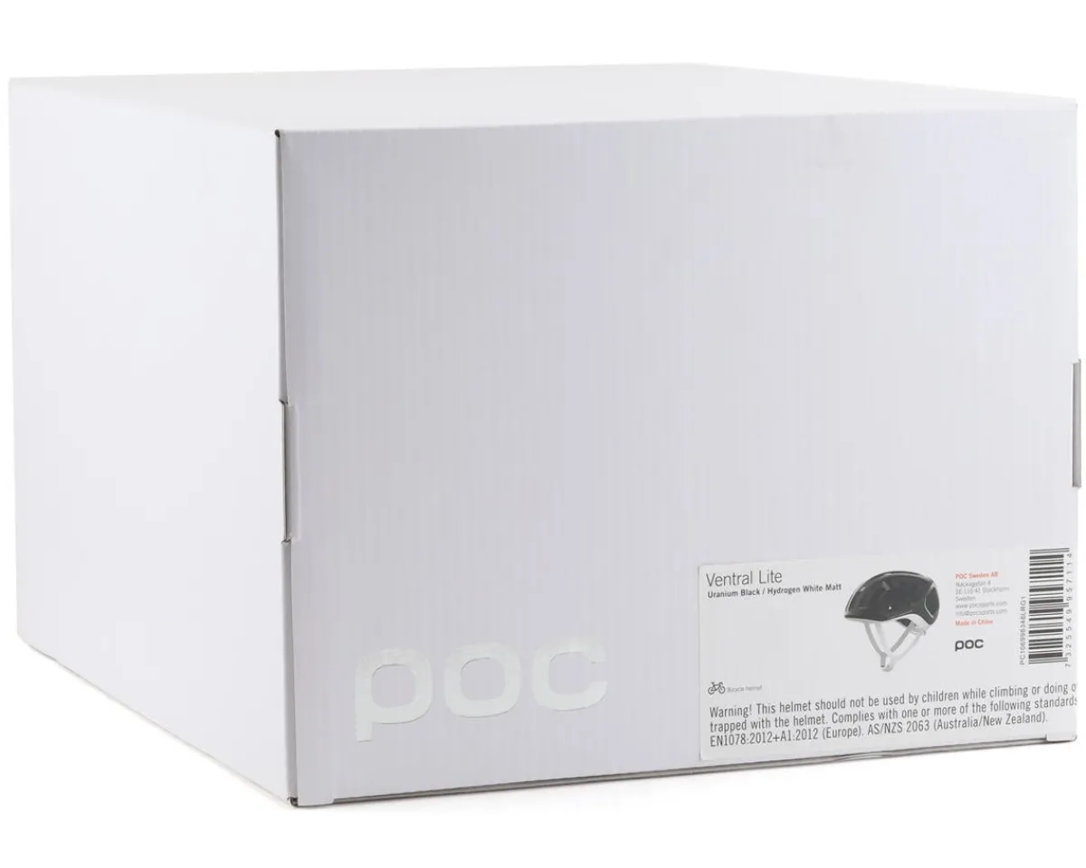 POC Helmets|Ventral Lite Helmet (Uranium Black/Hydrogen White) (S)