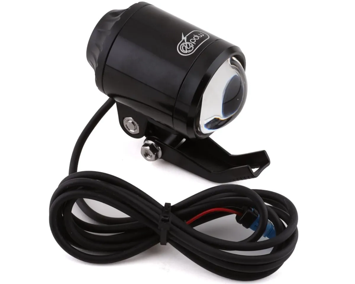 Portland Design Works E-Bike Parts|Bike Lights|Kepler E-Bike Headlight (Black) (350 Lumens)