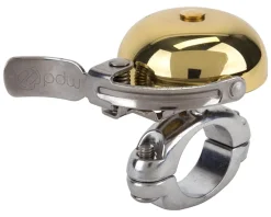 Portland Design Works Mounts & Handlebar Accessories|King of Ding II Bell (Brass)