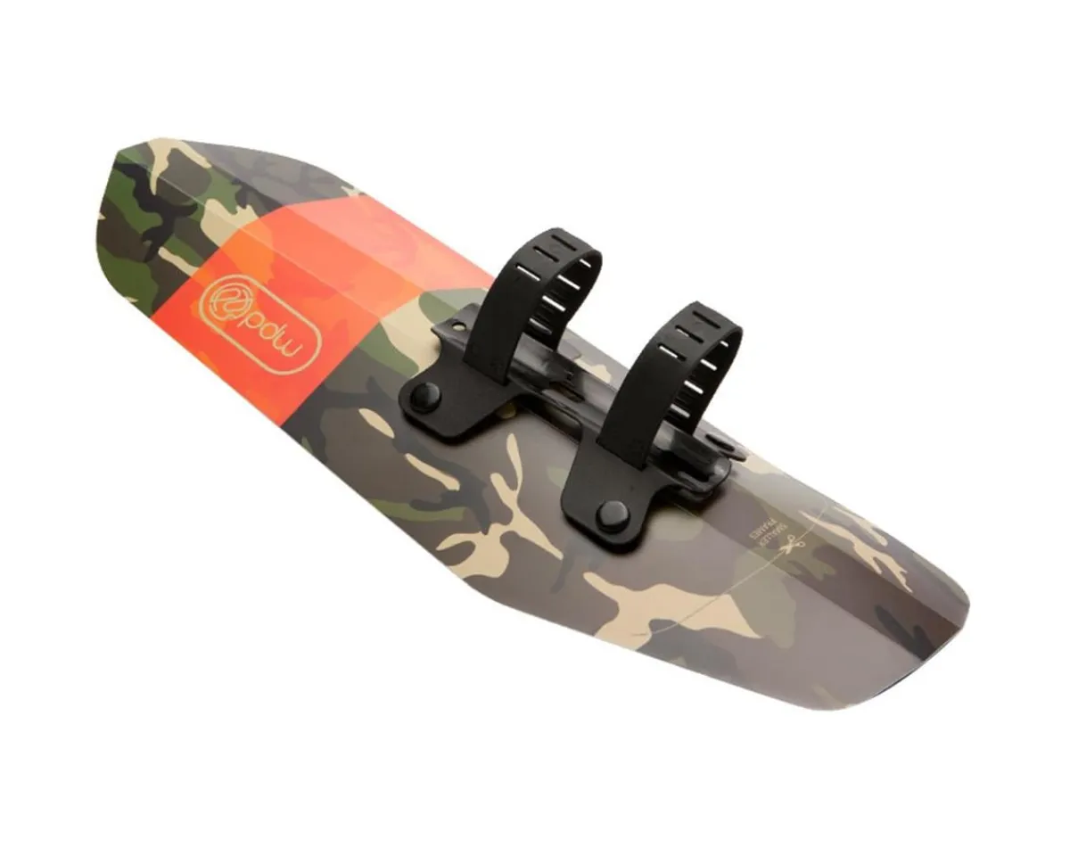 Portland Design Works Racks, Fenders, & Trailers|Mud Shovel 6.5 Fenders (Camo) (Downtube)
