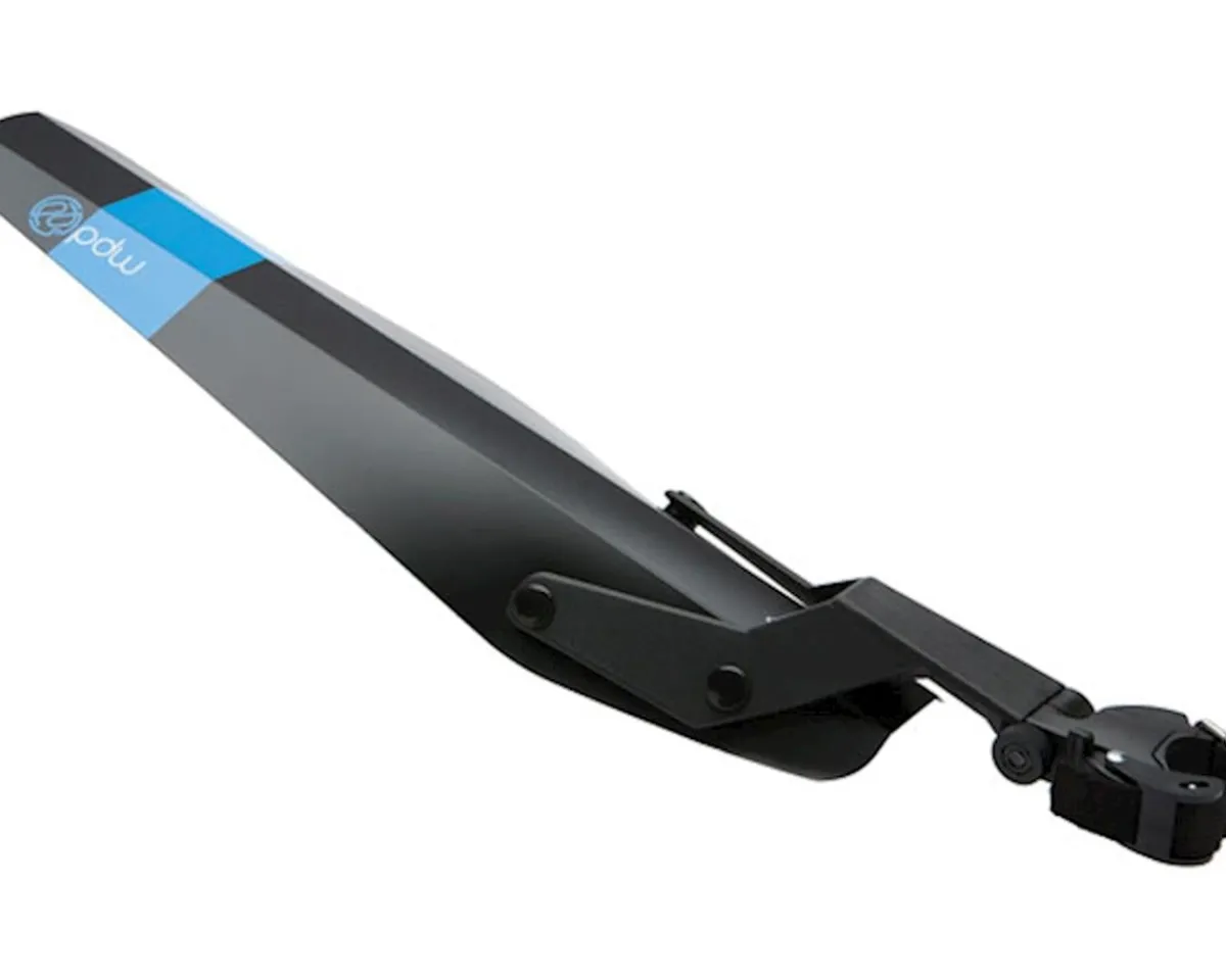 Portland Design Works Racks, Fenders, & Trailers|Origami Fender (Black/Blue) (Rear)