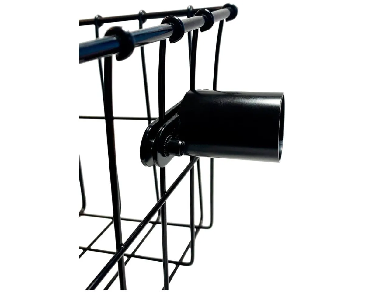 Portland Design Works Mounts & Handlebar Accessories|Bike Lights|Outpost Light Mount (Black) (For Bike Baskets)