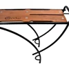 Portland Design Works Racks, Fenders, & Trailers|Payload Rear Rack w/ Bamboo Deck (Brown/Black) (Steel)