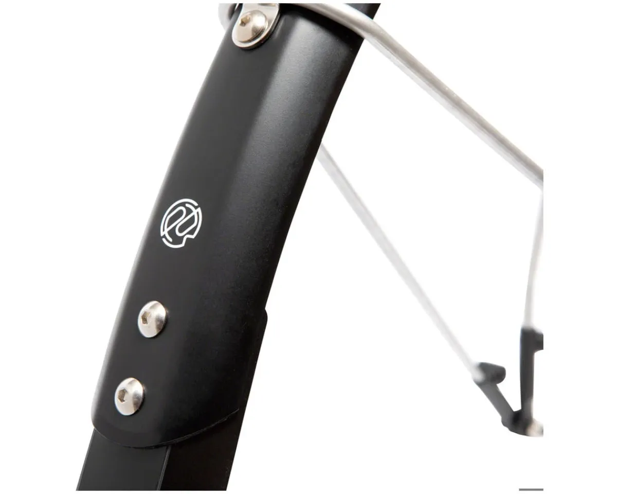 Portland Design Works Racks, Fenders, & Trailers|Poncho Recycled Polycarbonate Fender Set (Black) (700c) (45mm)