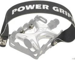 Power Grips Pedals & Cleats|Extra Long Toe Straps (Black) (375mm) (w/ Hardware)