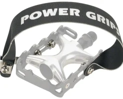 Power Grips Pedals & Cleats|MTB Pedal Straps (Black)