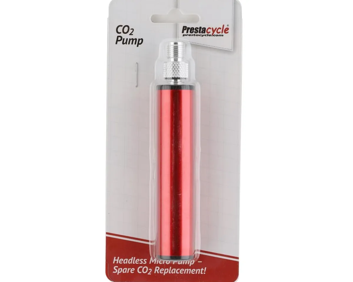 Prestacycle Pumps & Co2|Alloy CO2 Mini-Pump (Red)