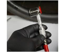 Prestacycle Pumps & Co2|Pumps & Co2|Pro Presta Head (Silver) (Also Works w/Clik)