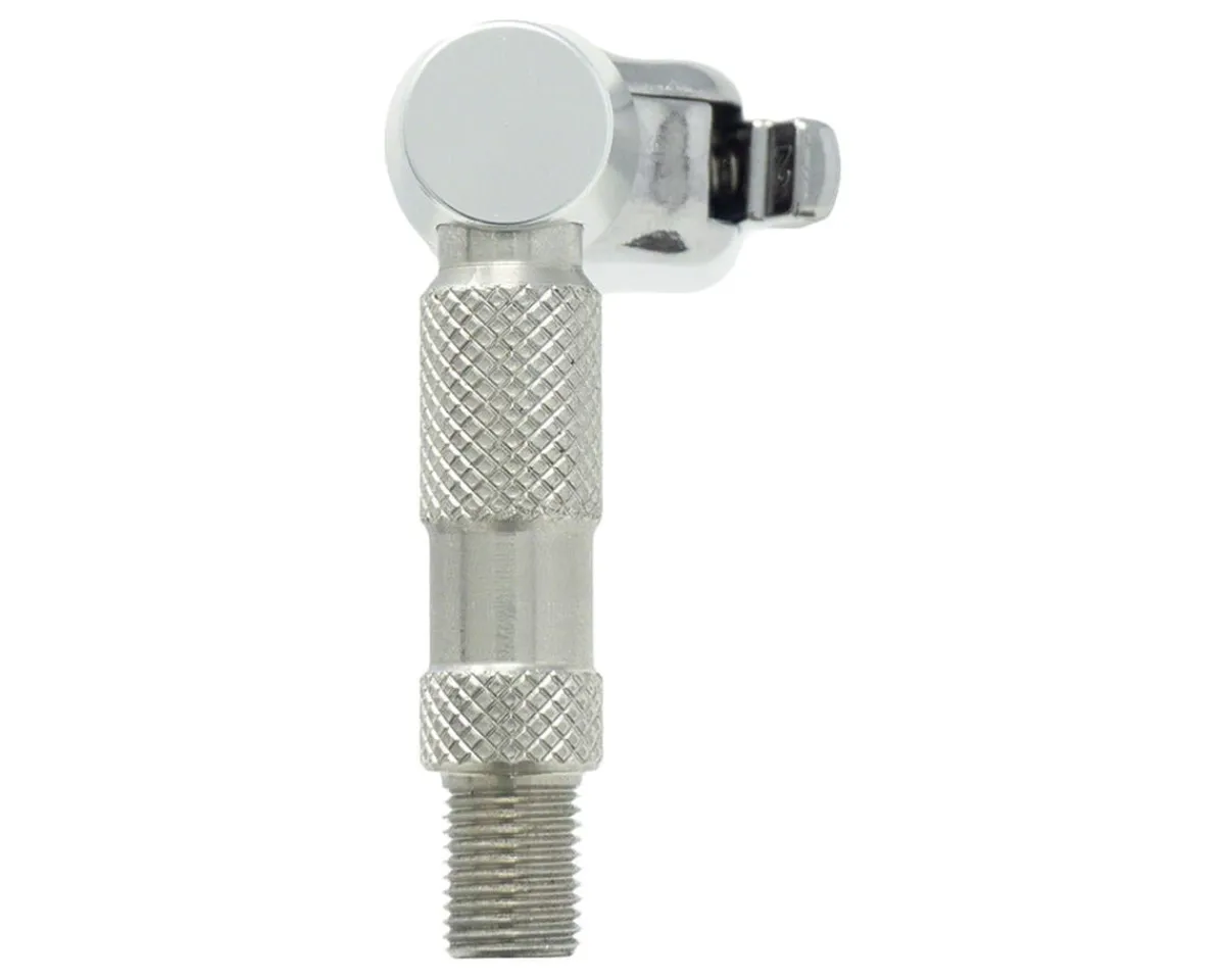 Prestacycle Pumps & Co2|Pumps & Co2|Pro Schrader Head (Silver)