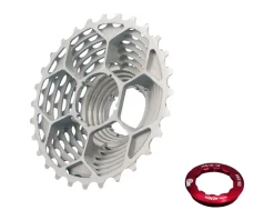 Prestacycle Cassettes|Uniblock Pro Cassette (Silver) (12-Speed) (Shimano HG) (11-30T)