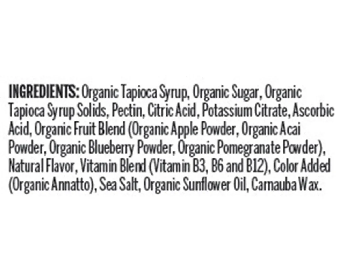Probar Nutrition & Skin Care|Bolt Organic Energy Chews (Orange) (12 | 2.1oz Packets)