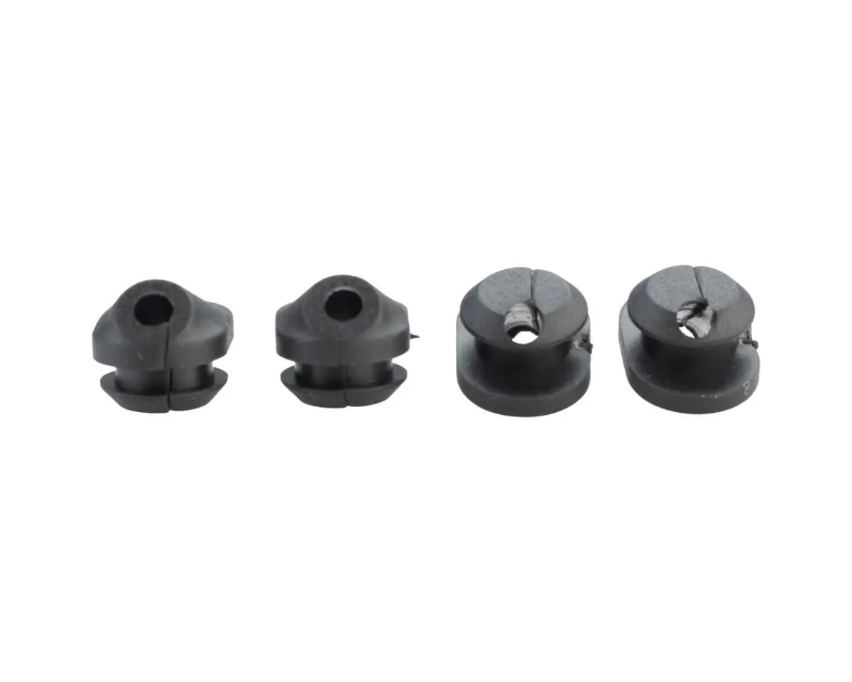 Problem Solvers Bottle Cages & Mounts|Bubs 6 x 6mm Di2 Frame Plug w/Hole (Bags of 4)