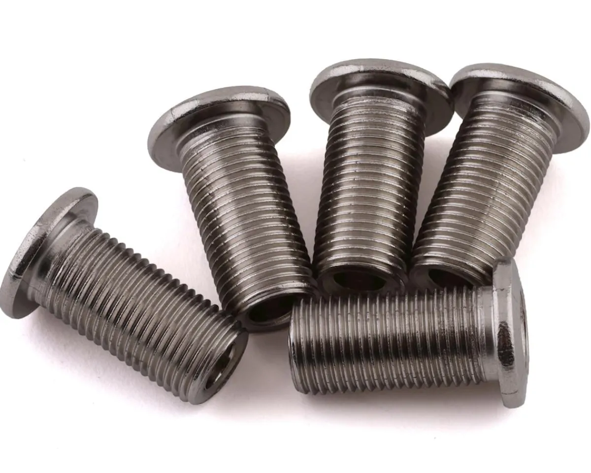 Problem Solvers Chainrings & Accessories|16mm Inner Chainring Bolts (Silver) (Stainless Steel)