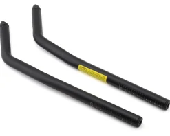 Profile Design Handlebars|52a Aluminum Aerobar Extensions (Black) (400mm) (22.2mm Clamp)