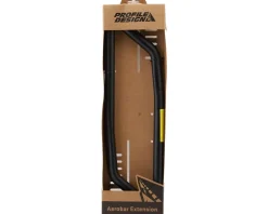 Profile Design Handlebars|52a Aluminum Aerobar Extensions (Black) (400mm) (22.2mm Clamp)