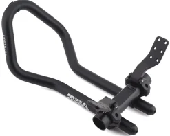 Profile Design Handlebars|Airstryke II Aluminum Aerobar (Black) (Ergo Armrests, L2 Flip-Up Bracket)