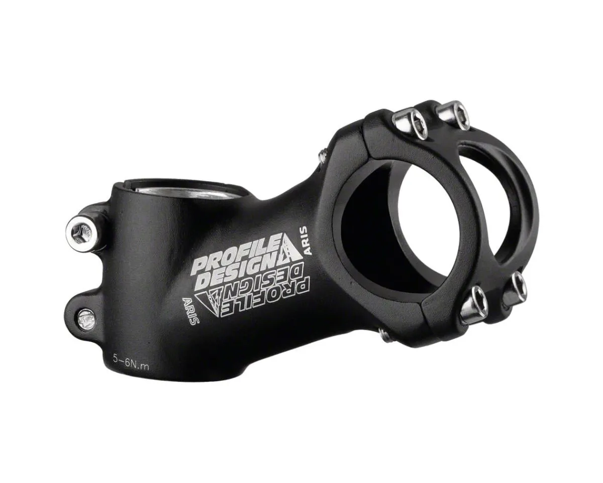 Profile Design Stems & Parts|Aris OS Stem (Black) (31.8mm) (90mm) (25°)