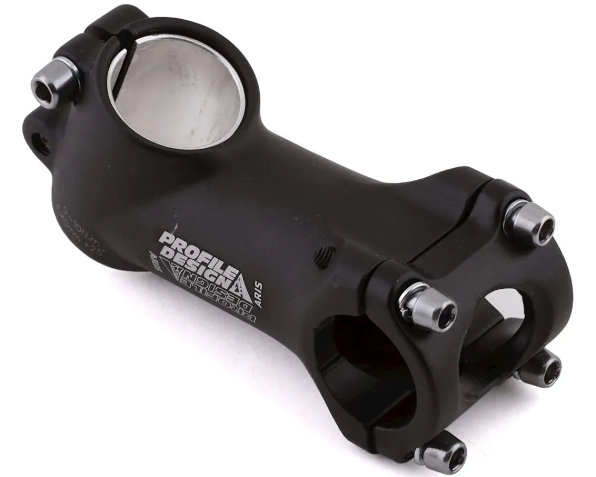 Profile Design Stems & Parts|Aris Stem (Black) (26.0mm) (80mm) (25°)
