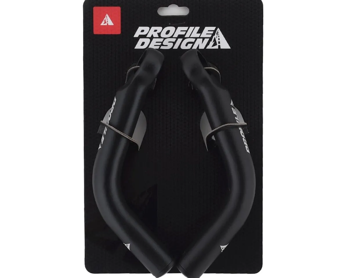 Profile Design Handlebars|Boxers Bar Ends (Black)