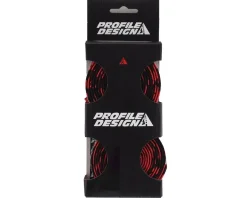 Profile Design Grips & Handlebar Tape|Cork Handlebar Tape (Black/Red Splash)
